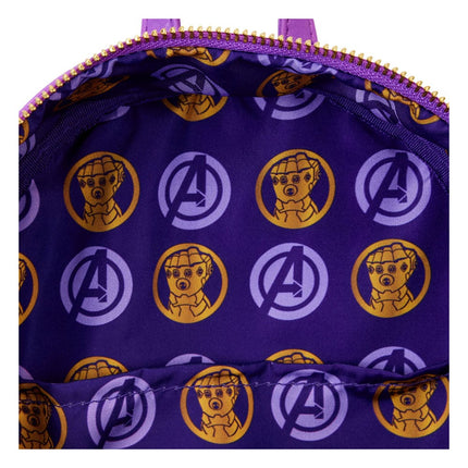 Marvel by Loungefly Backpack Shine Thanos Gauntlet