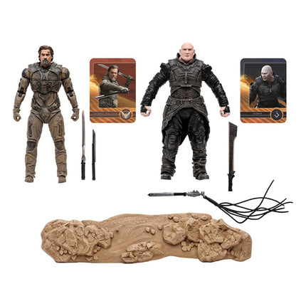 Gurney Halleck & Rabban Dune: Part Two Action Figure 2-Pack 18 cm